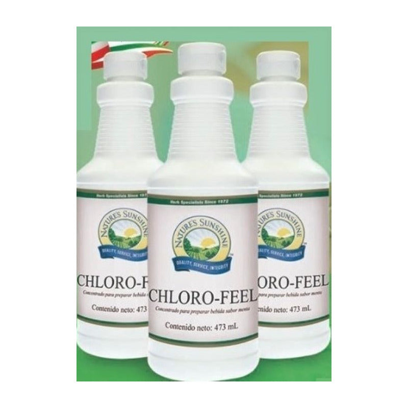 Clorofila Liquida Paquete Con 3