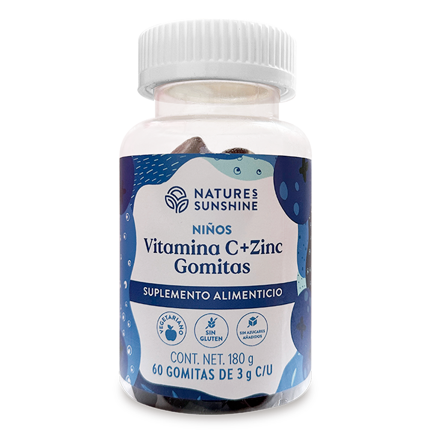 Gomitas de Vitamina C + Zinc para Niños  Compartir