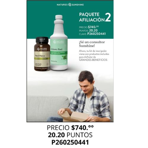 PAQUETE DE AFILIACION 2 NSP