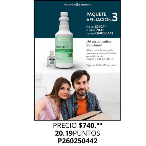 PAQUETE DE AFILIACION 3 NSP